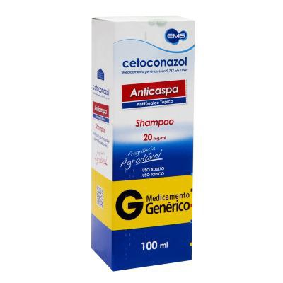 Cetoconazol Ems 20mg/G Shampoo Com 100ml